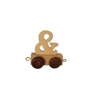 Natural Wooden Ampersand  &, Natural kitchen island, storage cart