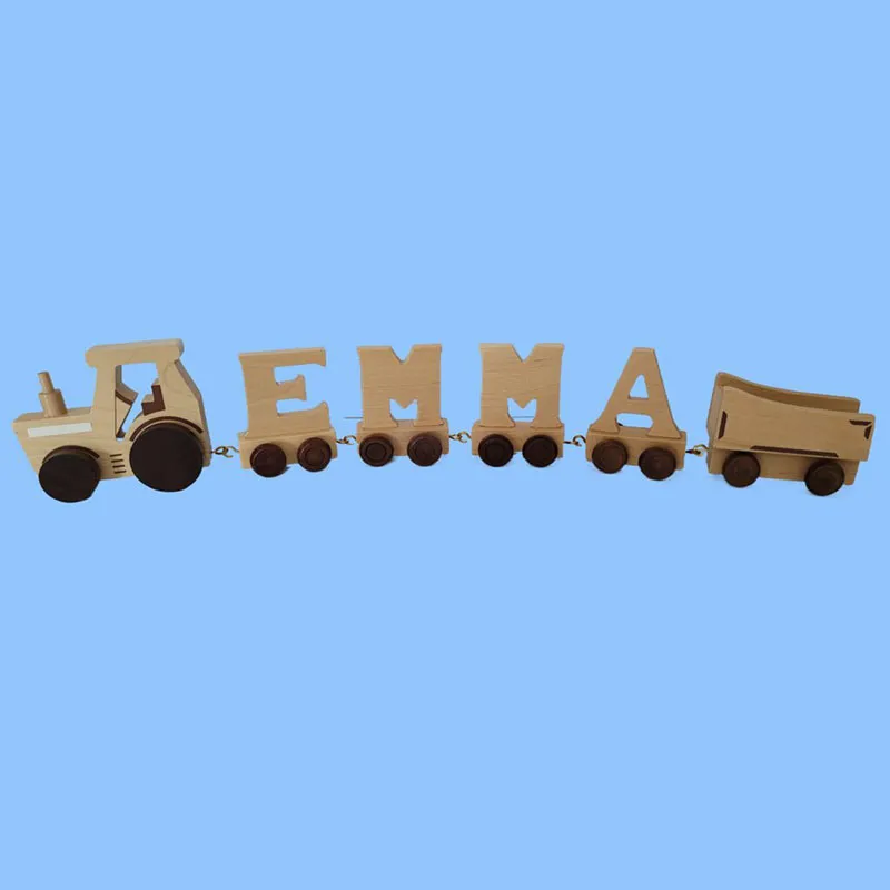 Natural Wooden Letter M, Natural