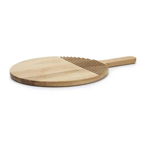 Nature Round cutting board, Dia36 x H2.2cm, Oak round coffee table, wooden coffee table