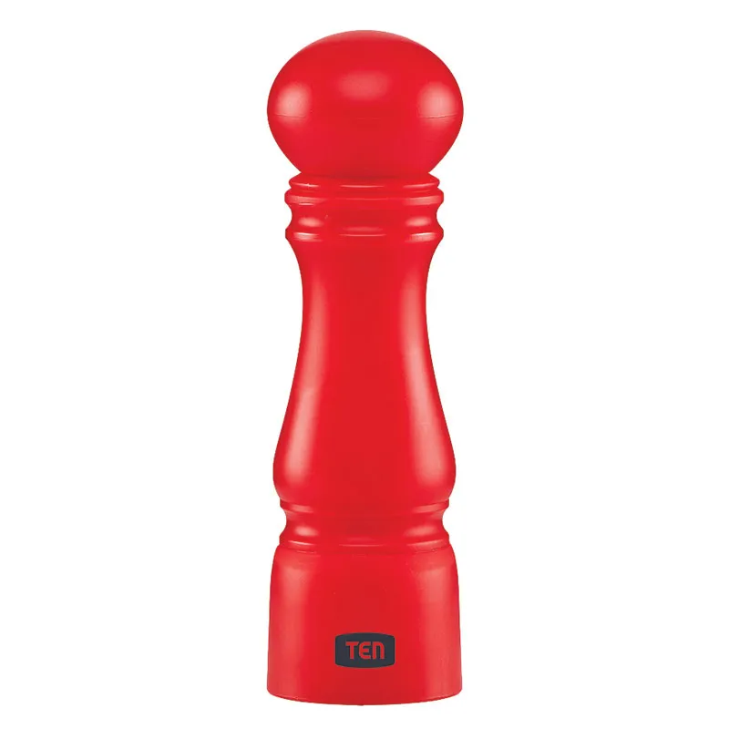 New York Mini Grinder, H12cm, Red napkin rings, dining placemats