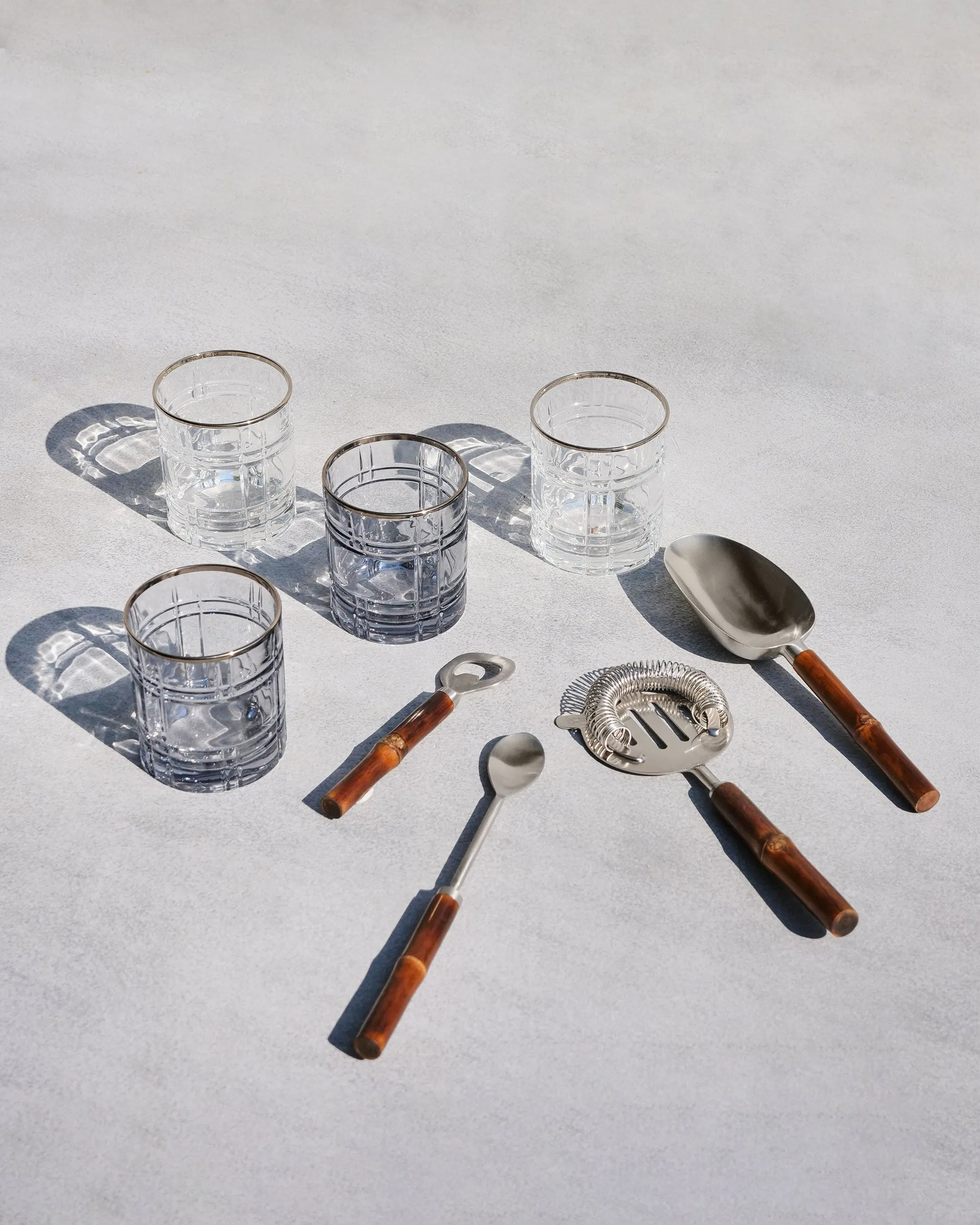 Oasis Barware Set entry bench, shoe rack