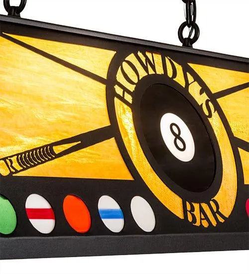 Oblong Pool Table Pendant Light