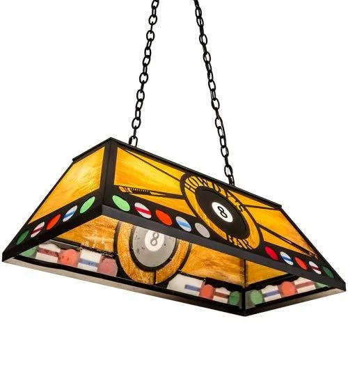 Oblong Pool Table Pendant Light