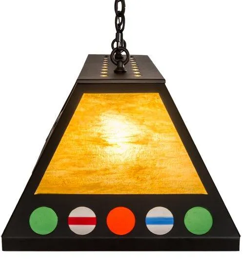 Oblong Pool Table Pendant Light