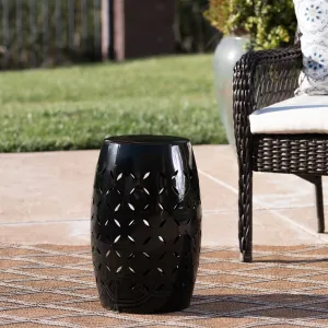 Outdoor 12-inch Iron Side Table - NH167303 patio chairs, outdoor seating