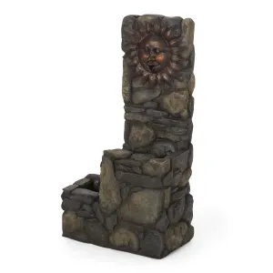 Outdoor 2 Tier Sun Fountain - NH320413 patio chairs, outdoor seating