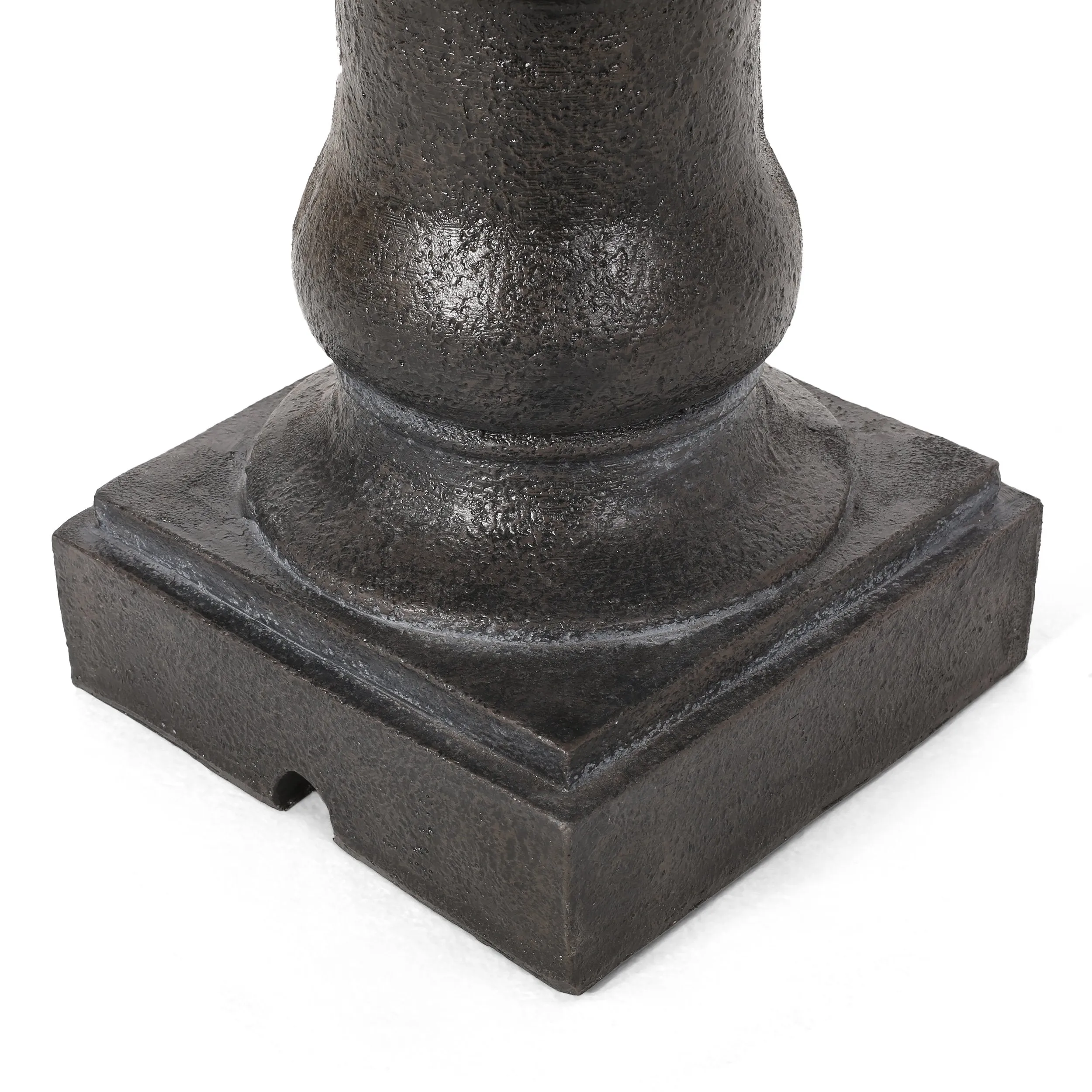 Outdoor 3-Tier Fountain, Dark Gray - NH973413