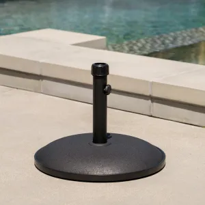 Outdoor 33 lbs Circular Concrete Umbrella Base - NH823932 patio chairs, outdoor seating