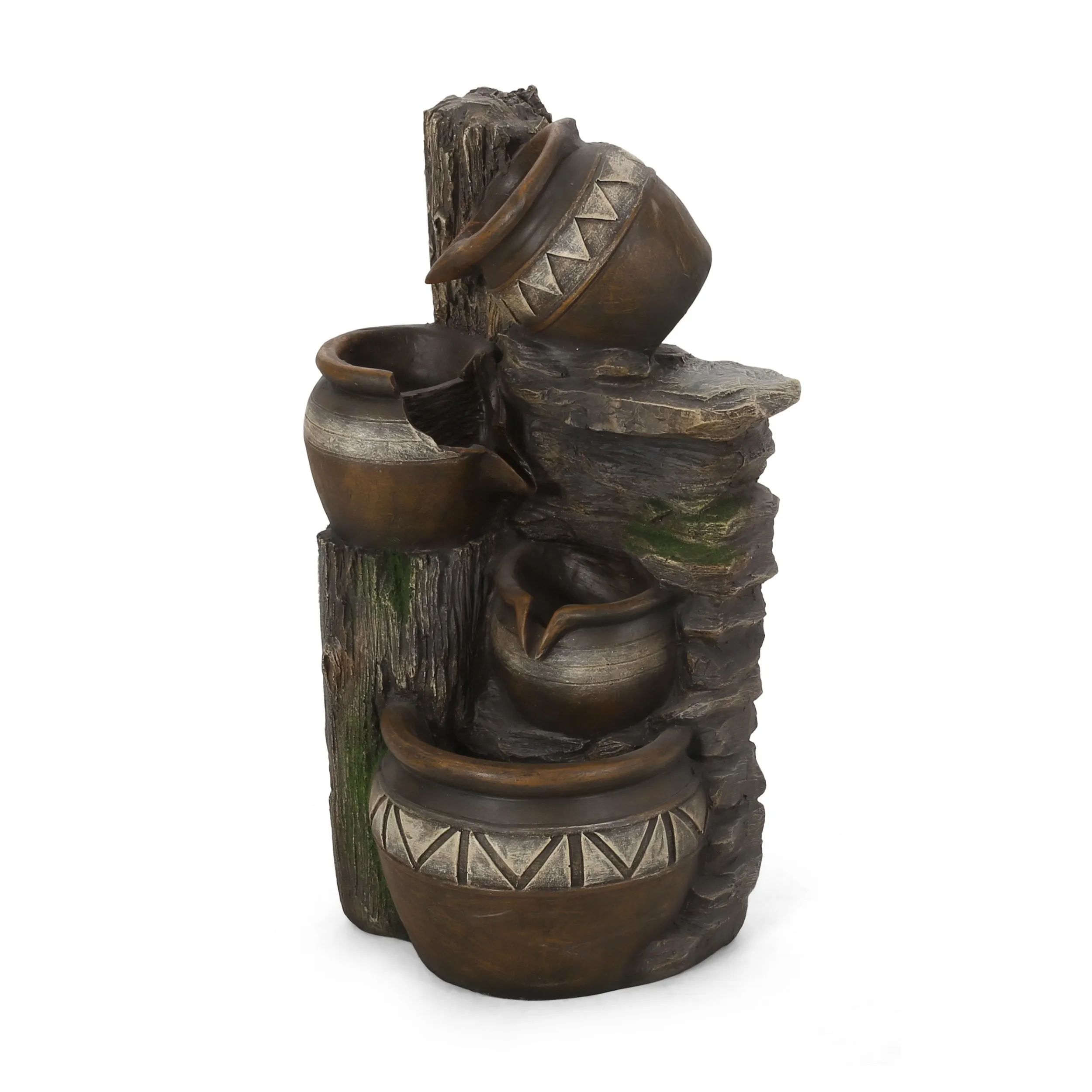 Outdoor 4 Tier Jar Fountain - NH030413 patio chairs, outdoor seating