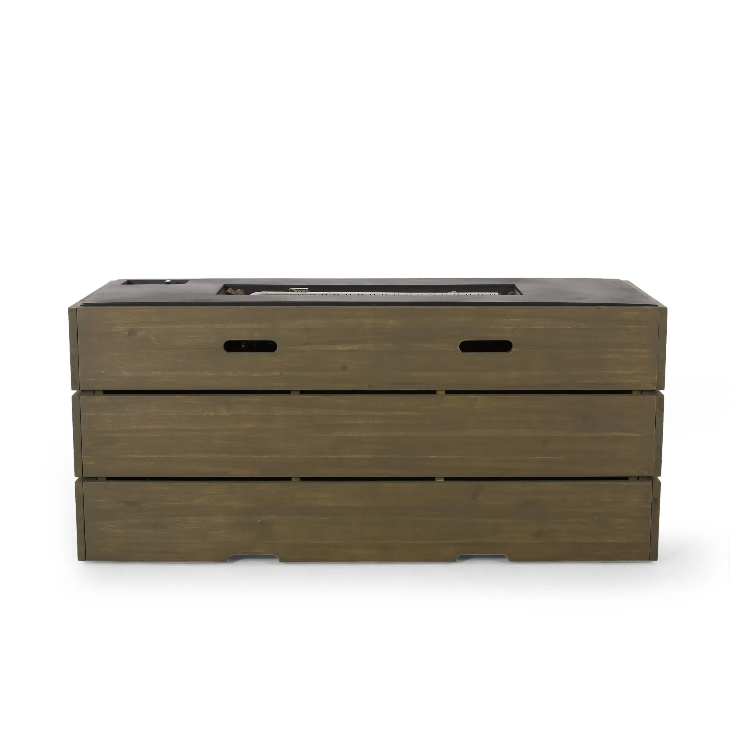 Outdoor 40,000 BTU Rectangle Fire Pit - NH570413