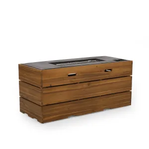 Outdoor 40,000 BTU Rectangle Fire Pit - NH570413 patio chairs, outdoor seating