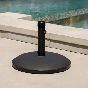 Outdoor 55 lbs Circular Concrete Umbrella Base - NH523932 patio chairs, outdoor seating