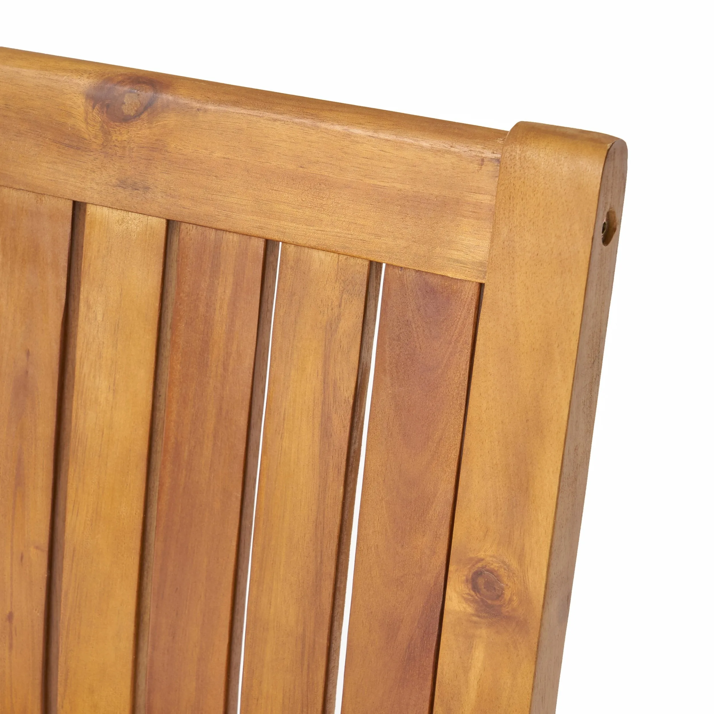 Outdoor 6 Seater Acacia Wood and Iron Planter Dining Set - NH737903
