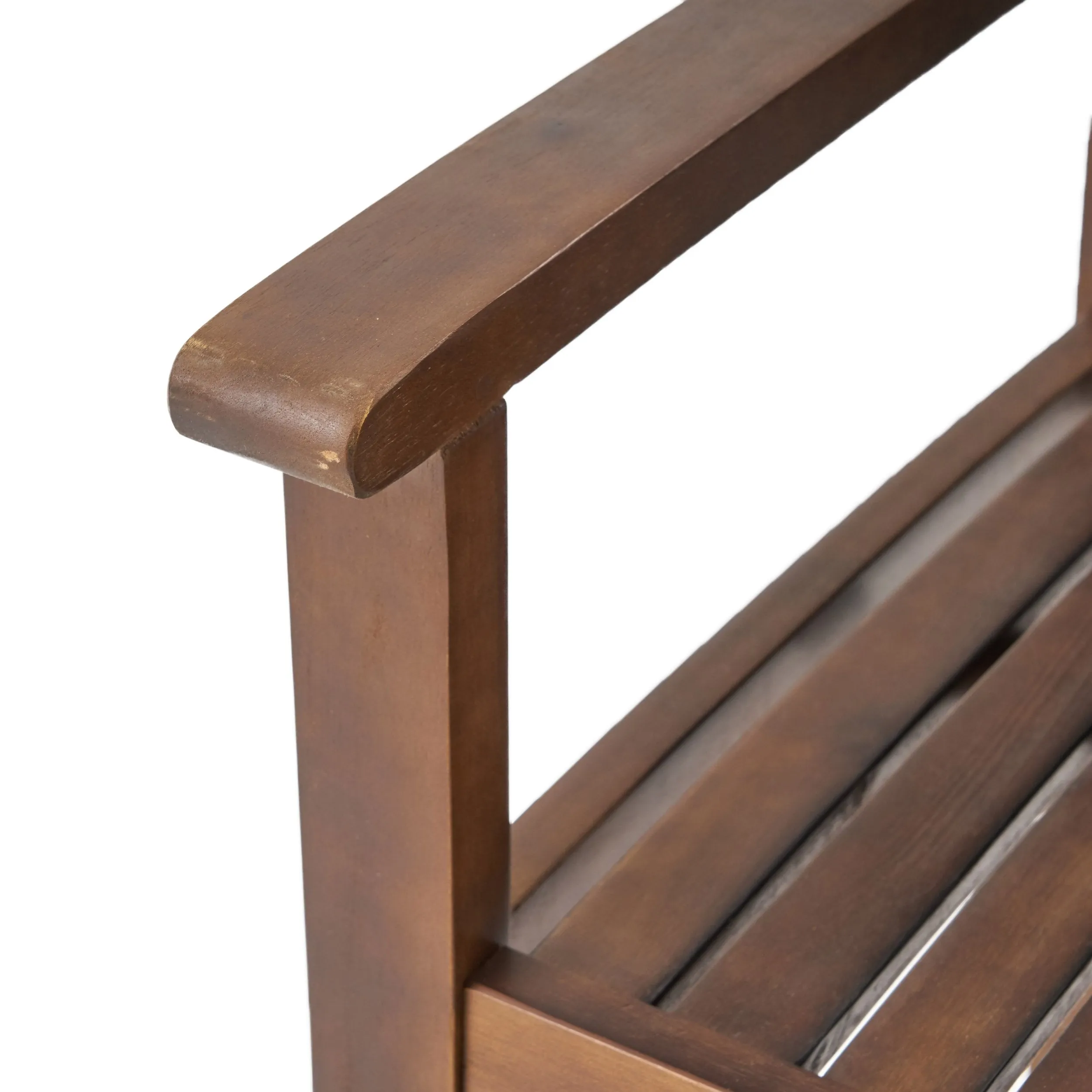 Outdoor 6 Seater Acacia Wood and Iron Planter Dining Set - NH737903