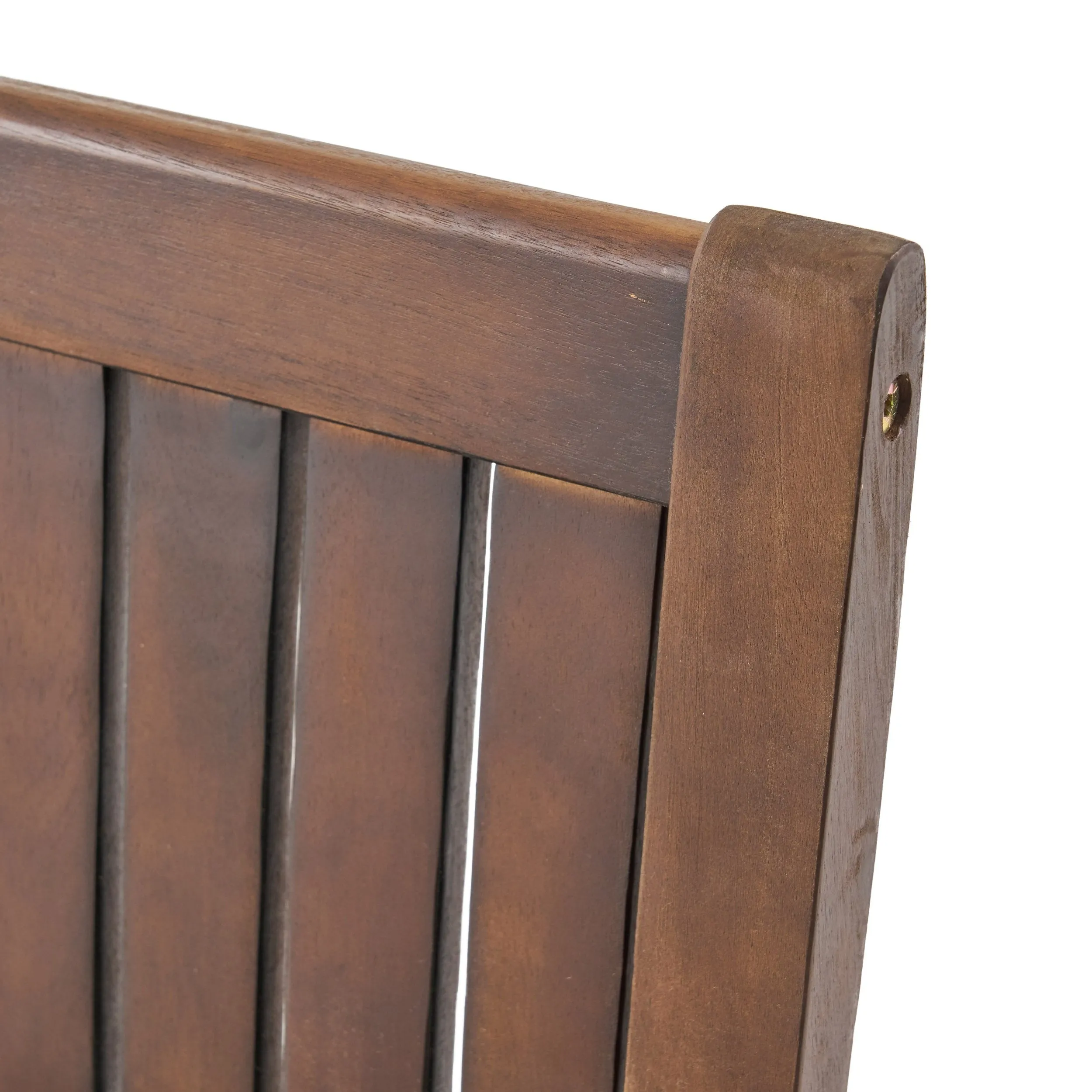 Outdoor 6 Seater Acacia Wood and Iron Planter Dining Set - NH737903