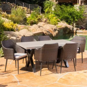 Outdoor 6 Seater Dining Set - NH612103 patio chairs, outdoor seating