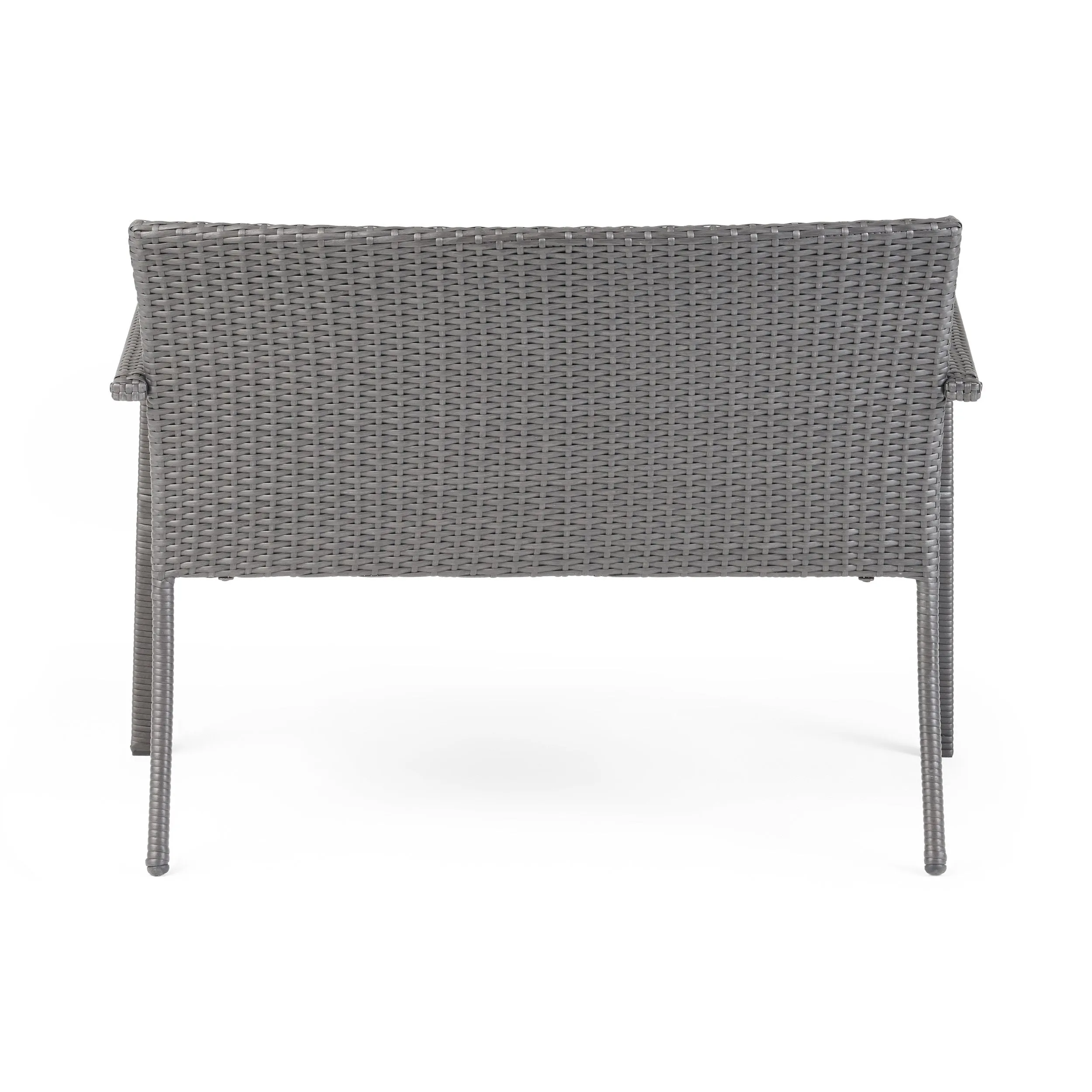 Outdoor 8 Seater Wicker Chat Set with Cushions - NH209903