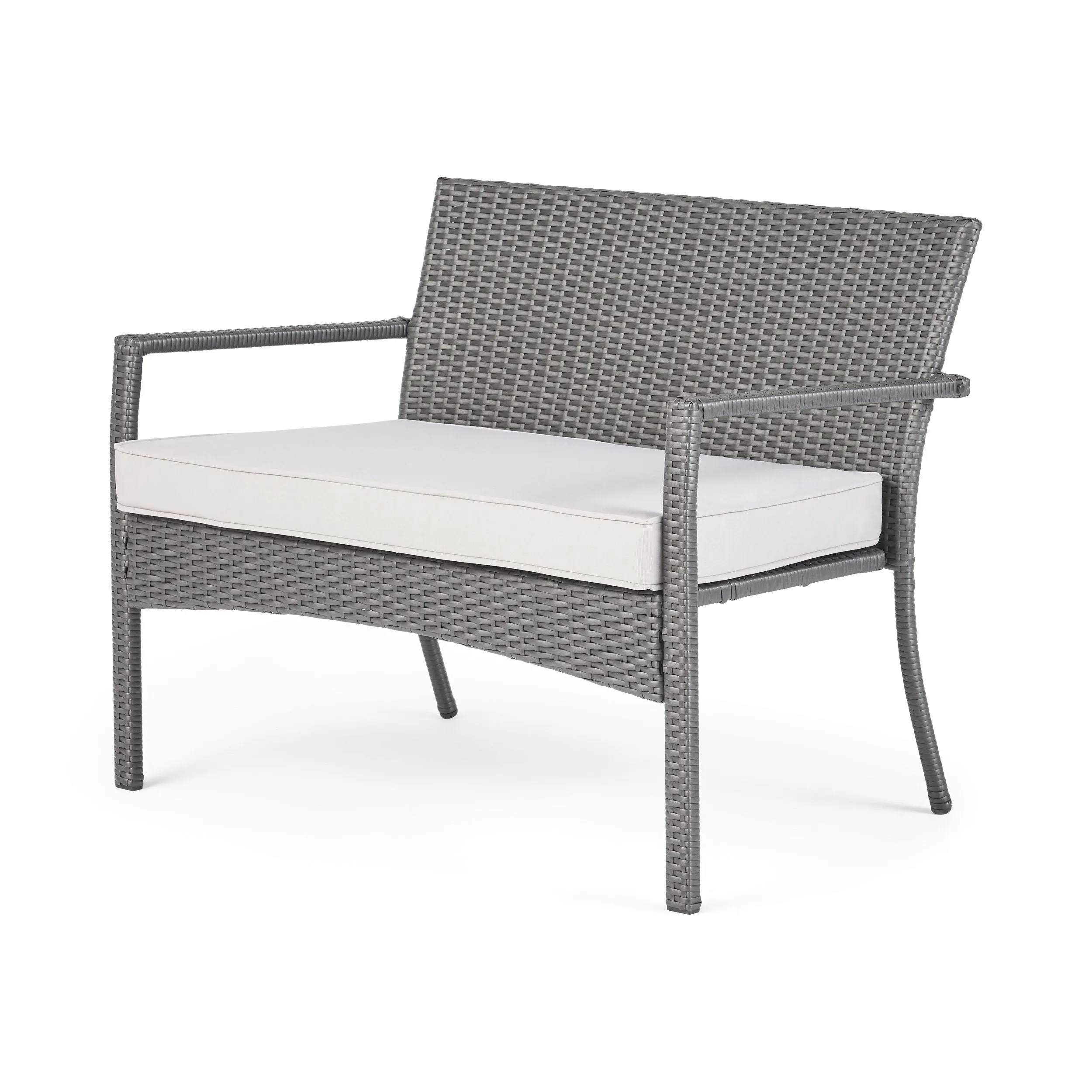 Outdoor 8 Seater Wicker Chat Set with Cushions - NH209903