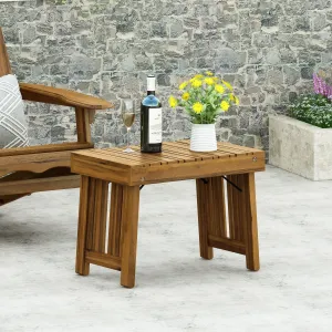 Outdoor Acacia Wood Folding Side Table - NH447213 patio chairs, outdoor seating