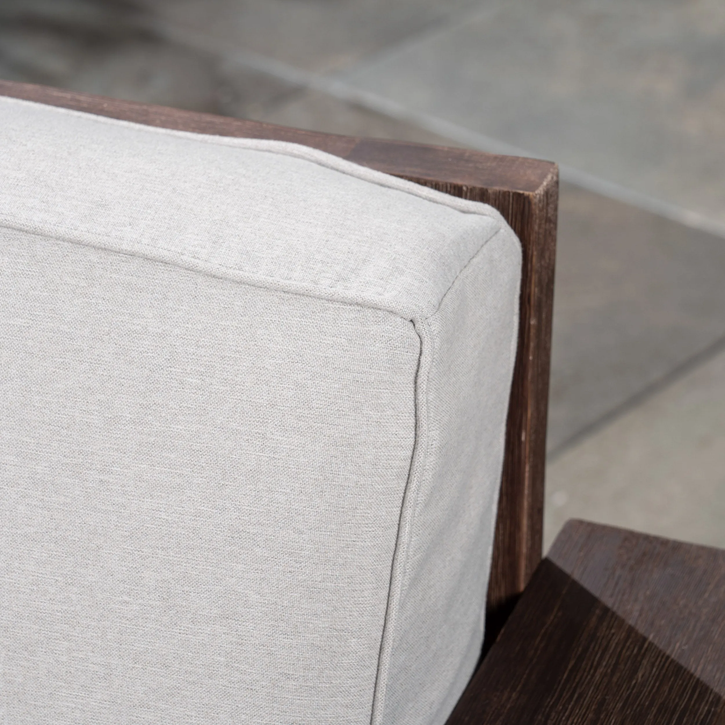Outdoor Acacia Wood Loveseat - NH173603