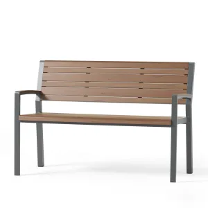 Outdoor Aluminum Bench - NH857313 patio chairs, outdoor seating