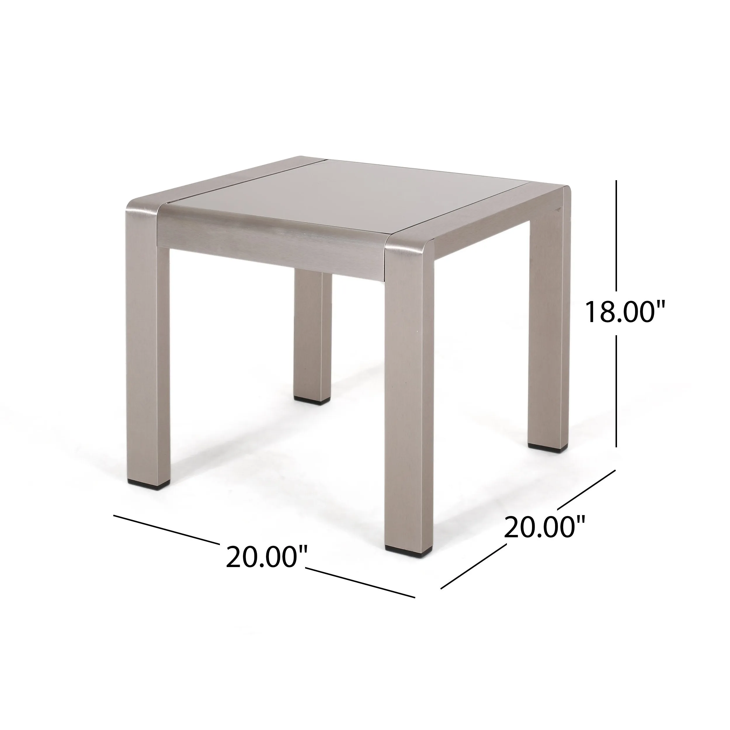 Outdoor Aluminum Side Table (Set of 2) - NH501903