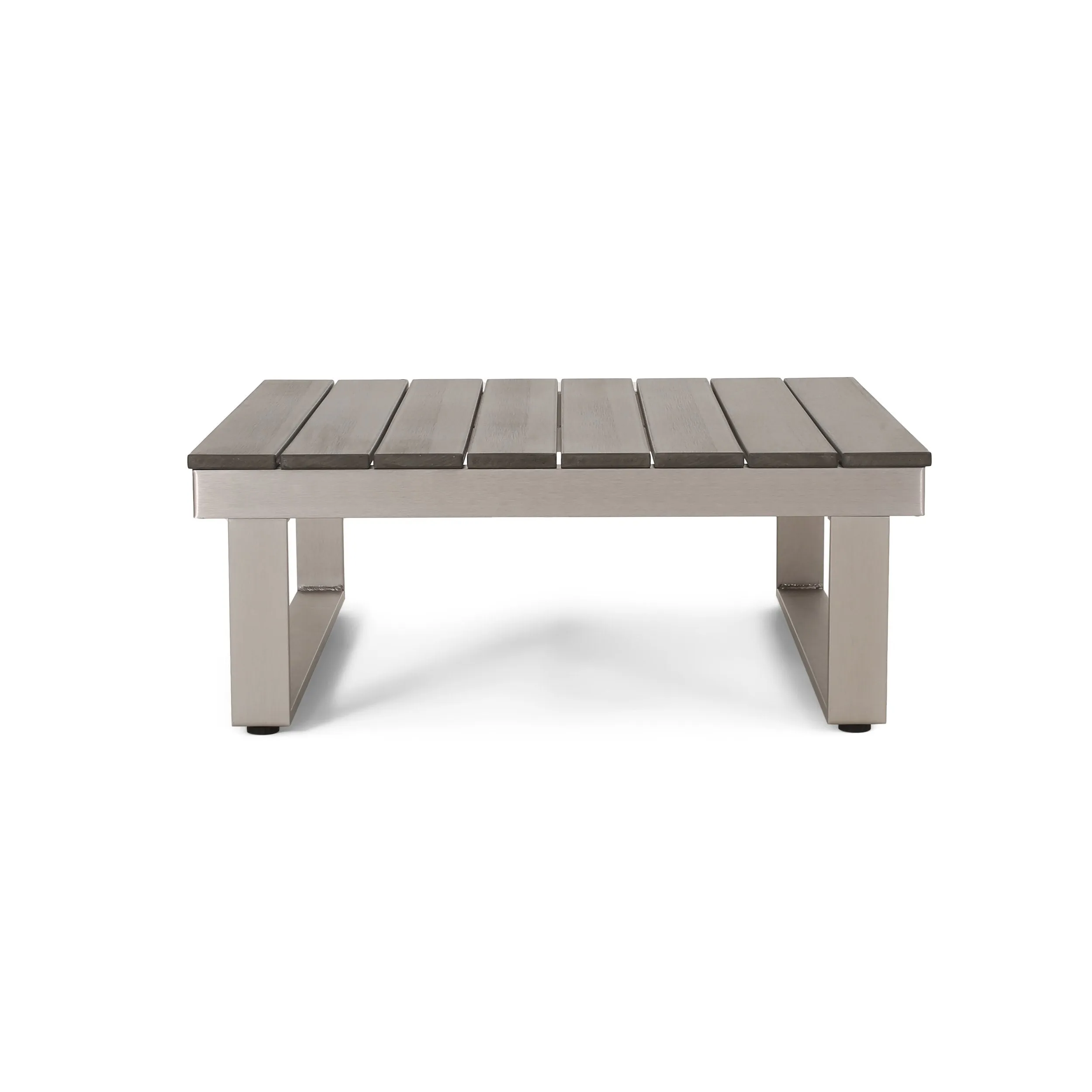 Outdoor Aluminum V-Shaped 5 Seater Sofa Set with Cushions - NH203313