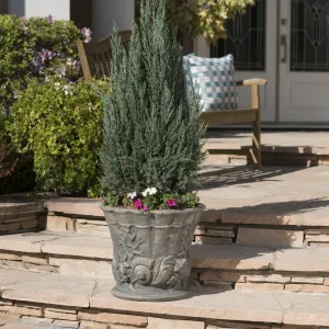 Outdoor Antique Light Weight Concrete Urn - NH460403 patio chairs, outdoor seating