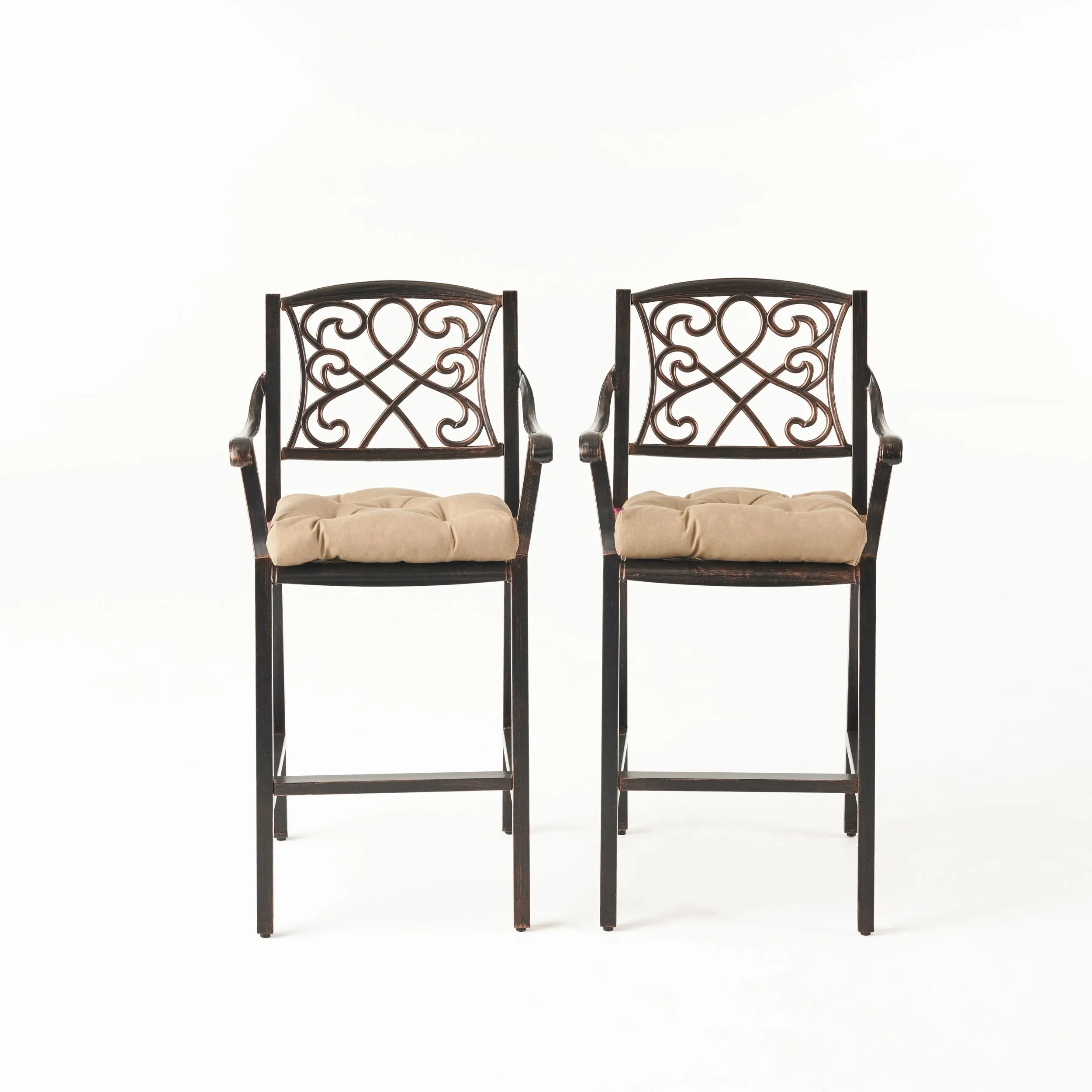 Outdoor Barstool with Cushion (Set of 2) - NH121013