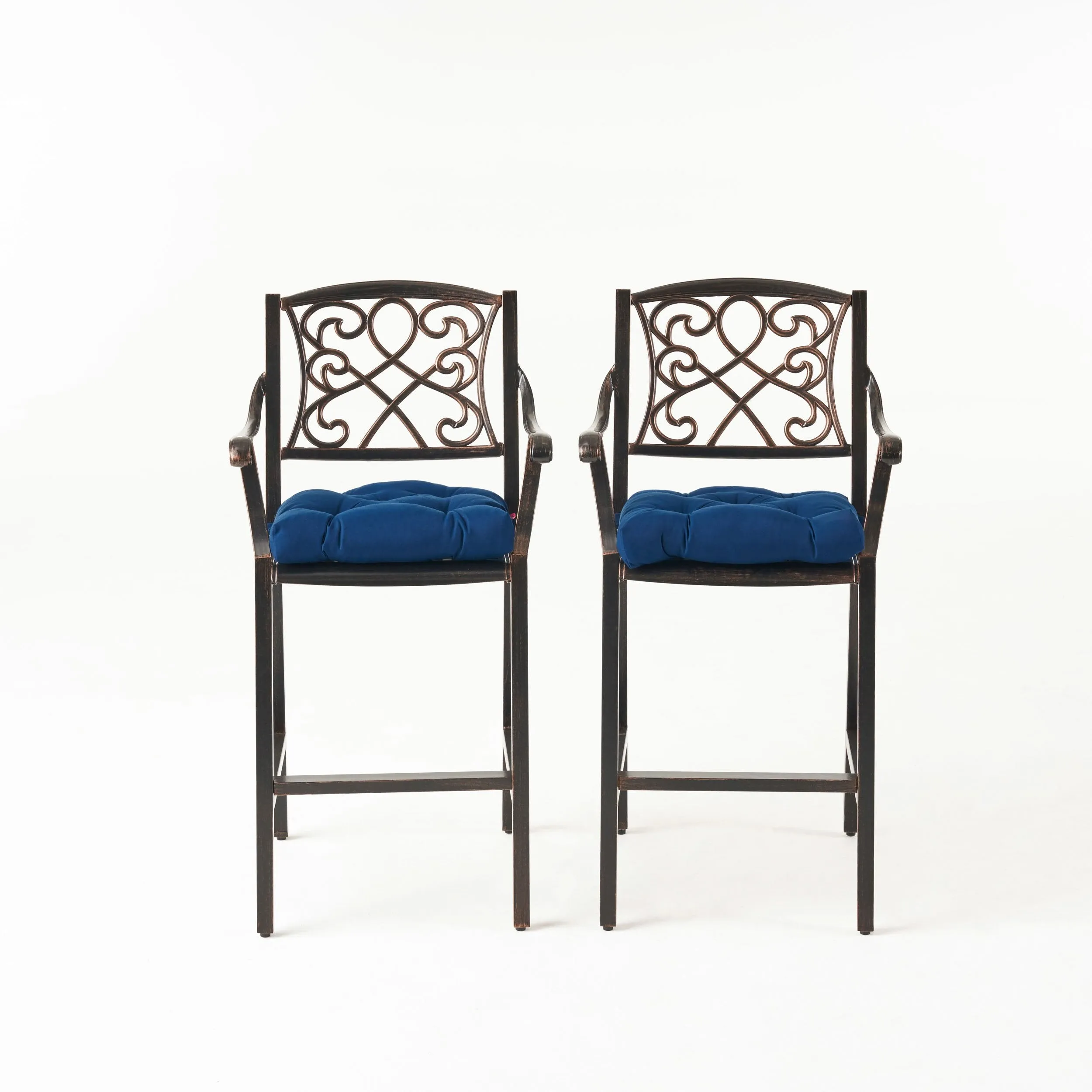 Outdoor Barstool with Cushion (Set of 2) - NH121013