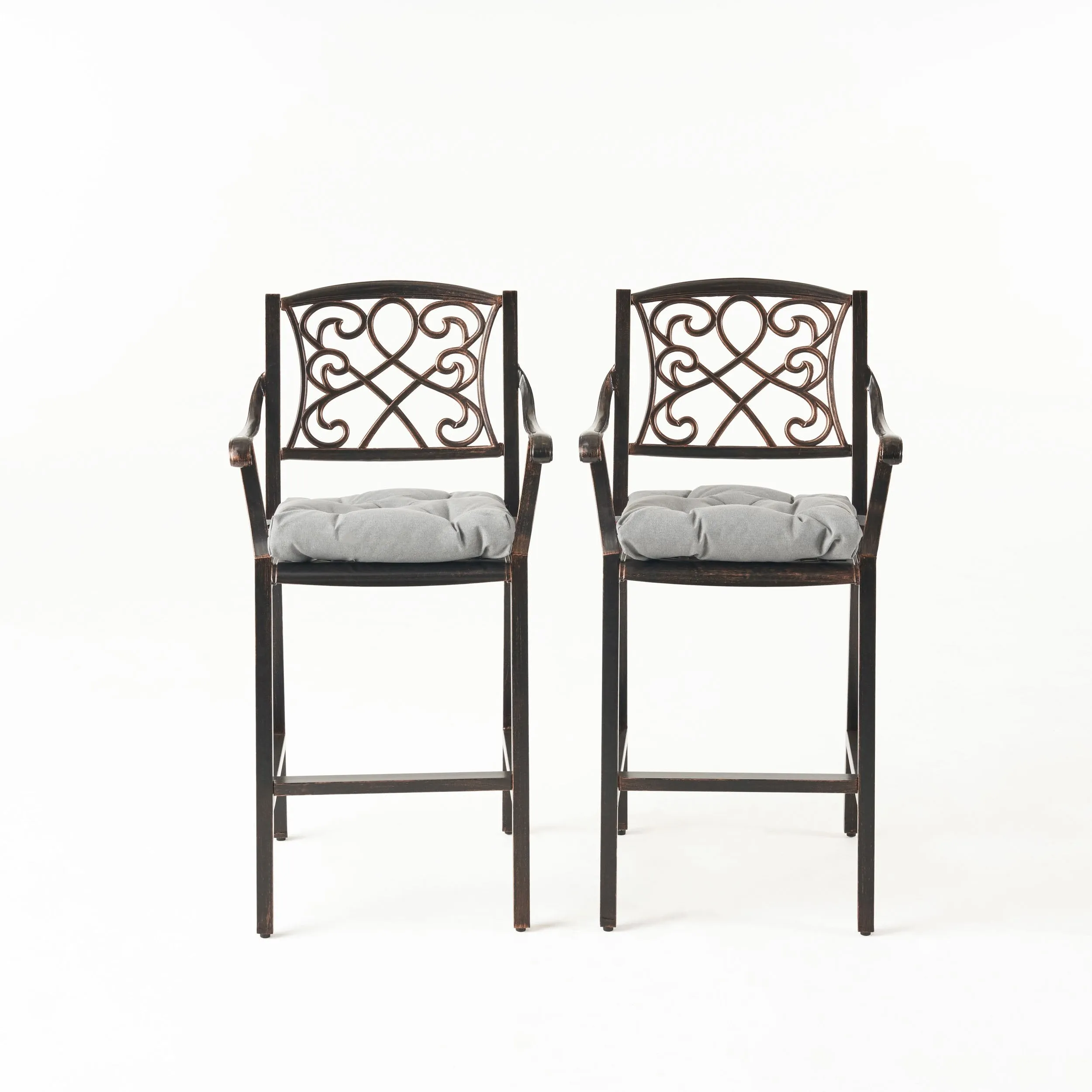 Outdoor Barstool with Cushion (Set of 2) - NH121013