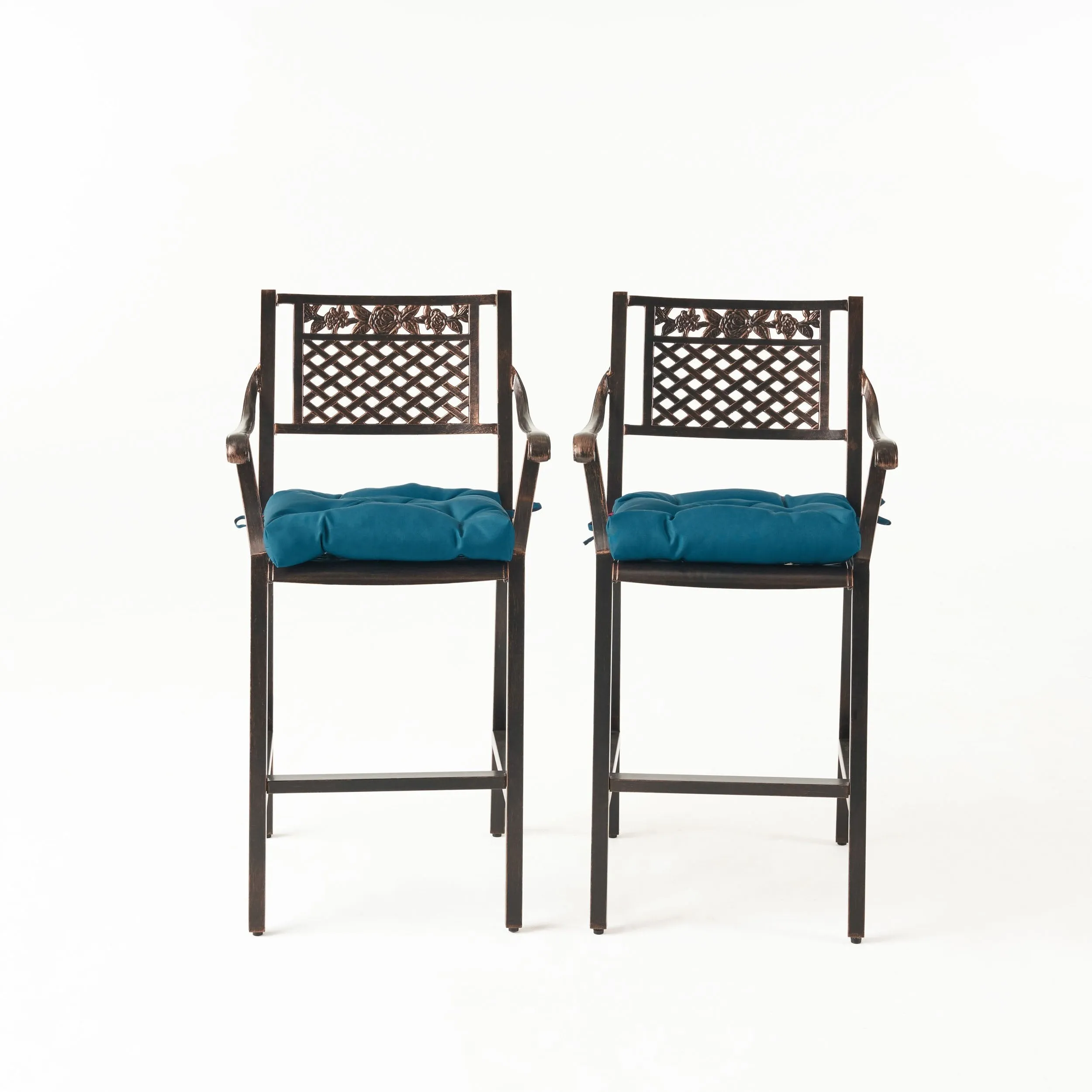 Outdoor Barstool with Cushion (Set of 2) - NH571013