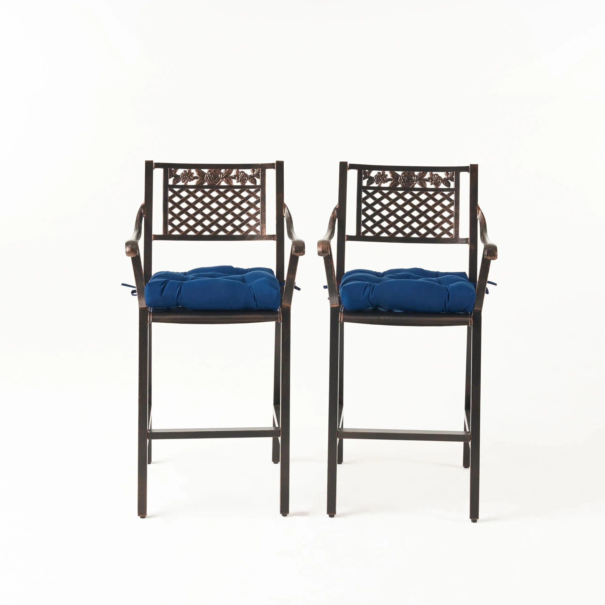 Outdoor Barstool with Cushion (Set of 2) - NH571013