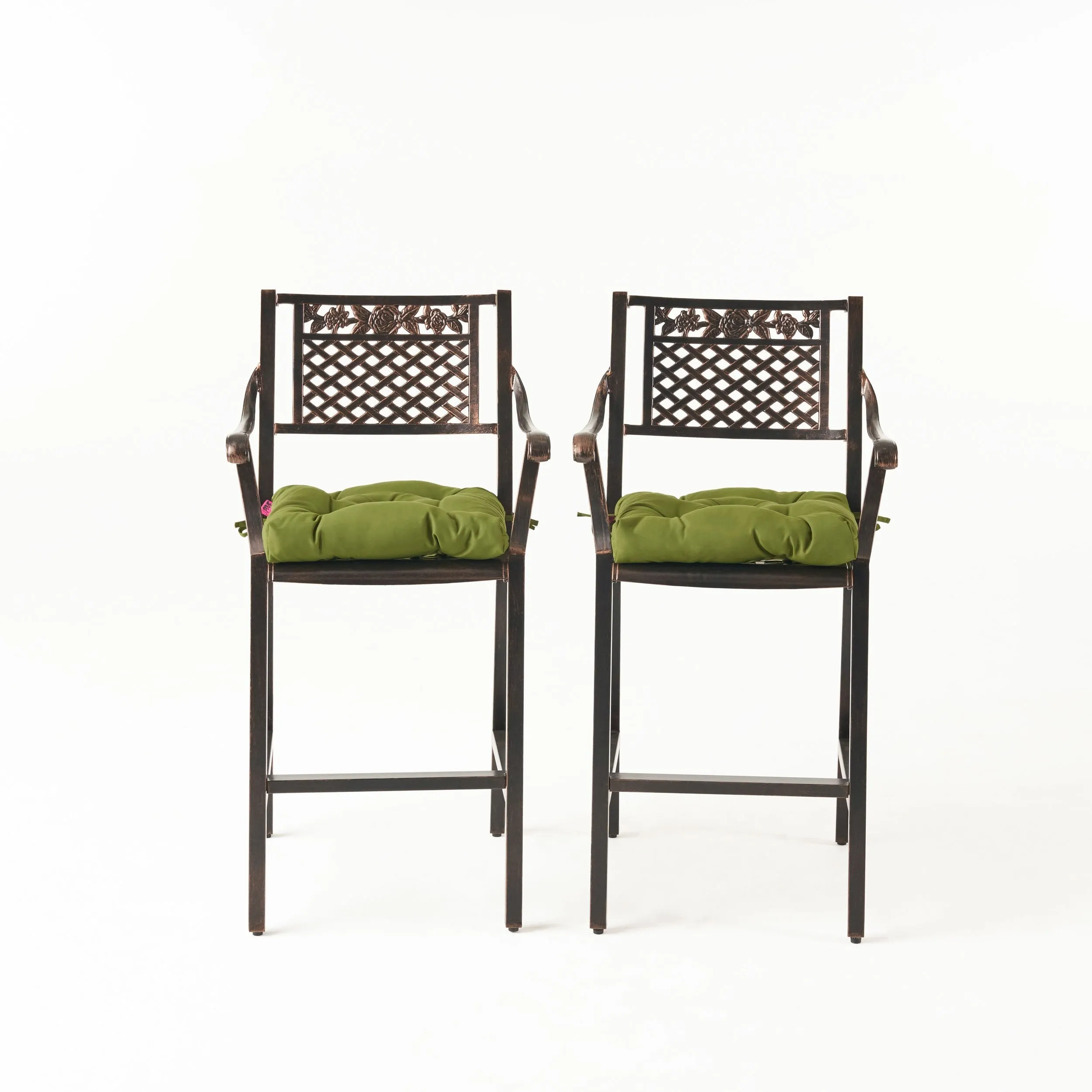 Outdoor Barstool with Cushion (Set of 2) - NH571013