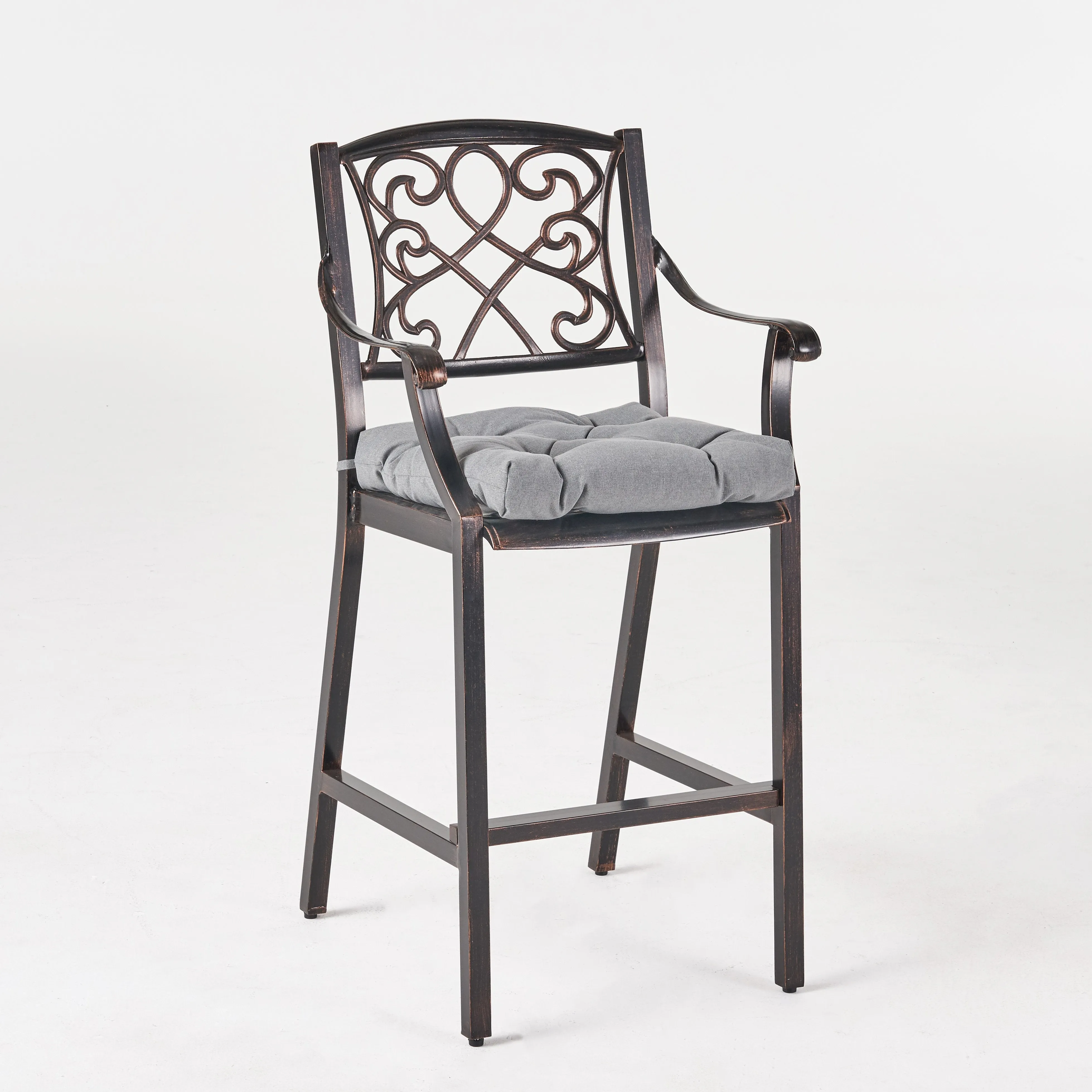 Outdoor Barstool with Cushion (Set of 4) - NH071013