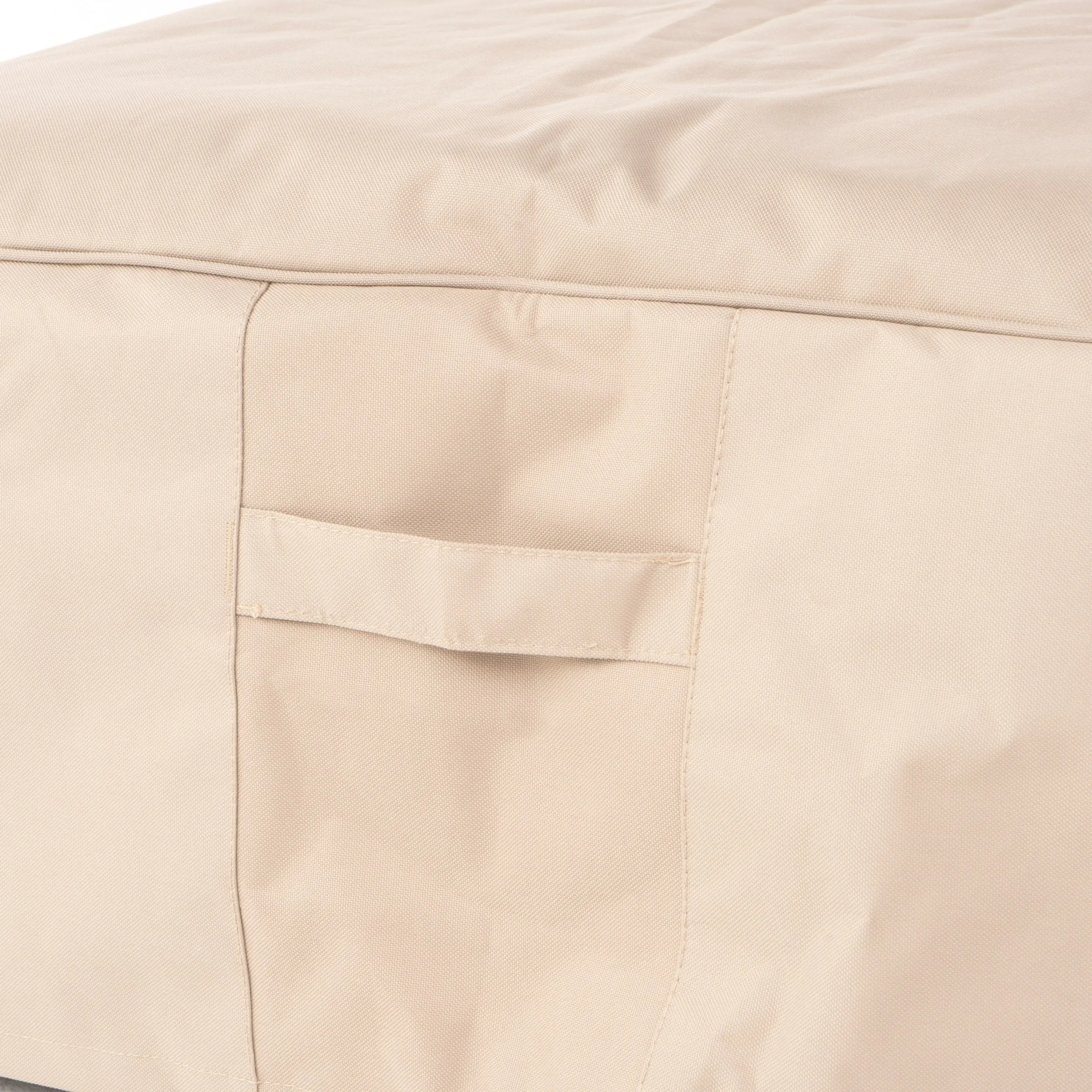 Outdoor Beige Waterproof Fabric Lounge Set Cover - NH181103