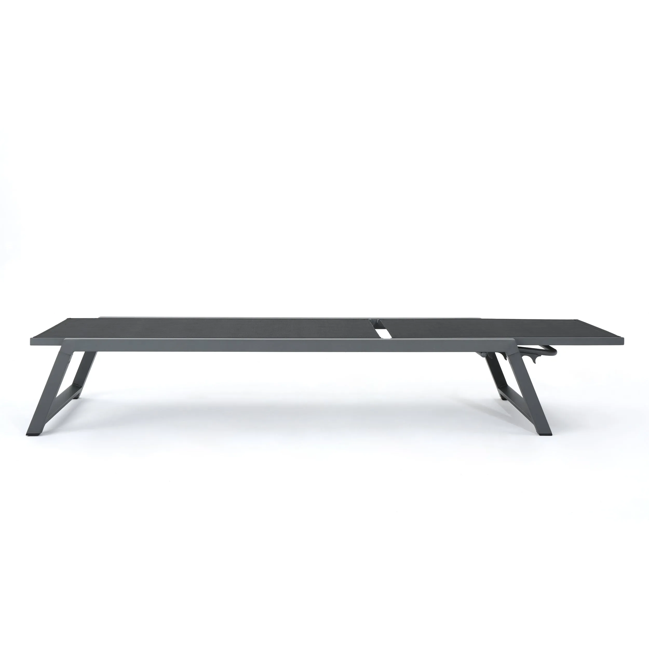 Outdoor Chaise Lounge with Finished Aluminum Frame - NH163303