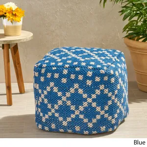 Outdoor Cube Pouf - NH616703 patio chairs, outdoor seating