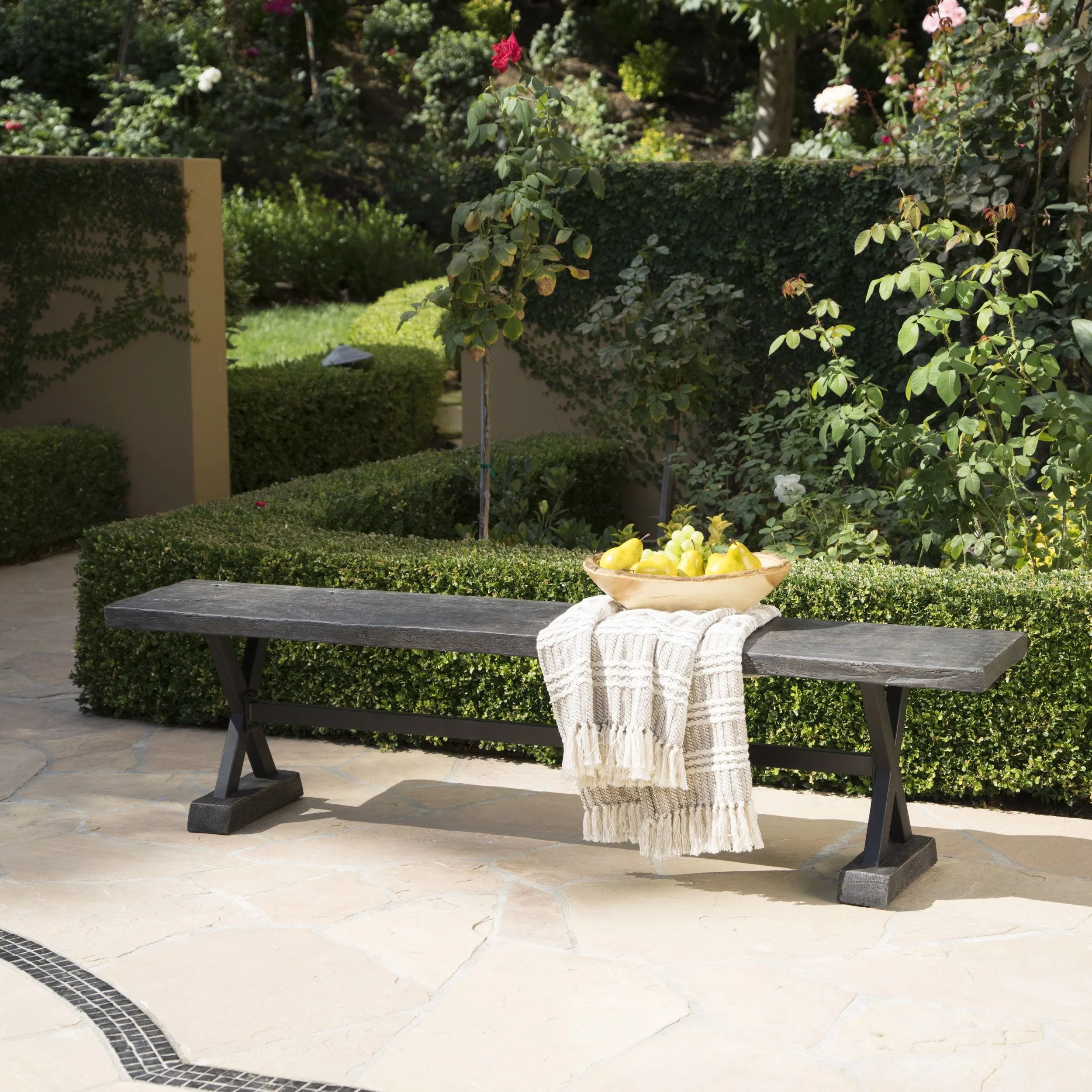 Outdoor Dining Bench - NH971103 patio chairs, outdoor seating