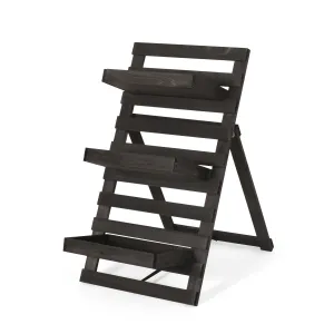 Outdoor Firwood 3 Tiered Plant Stand - NH735513 patio chairs, outdoor seating