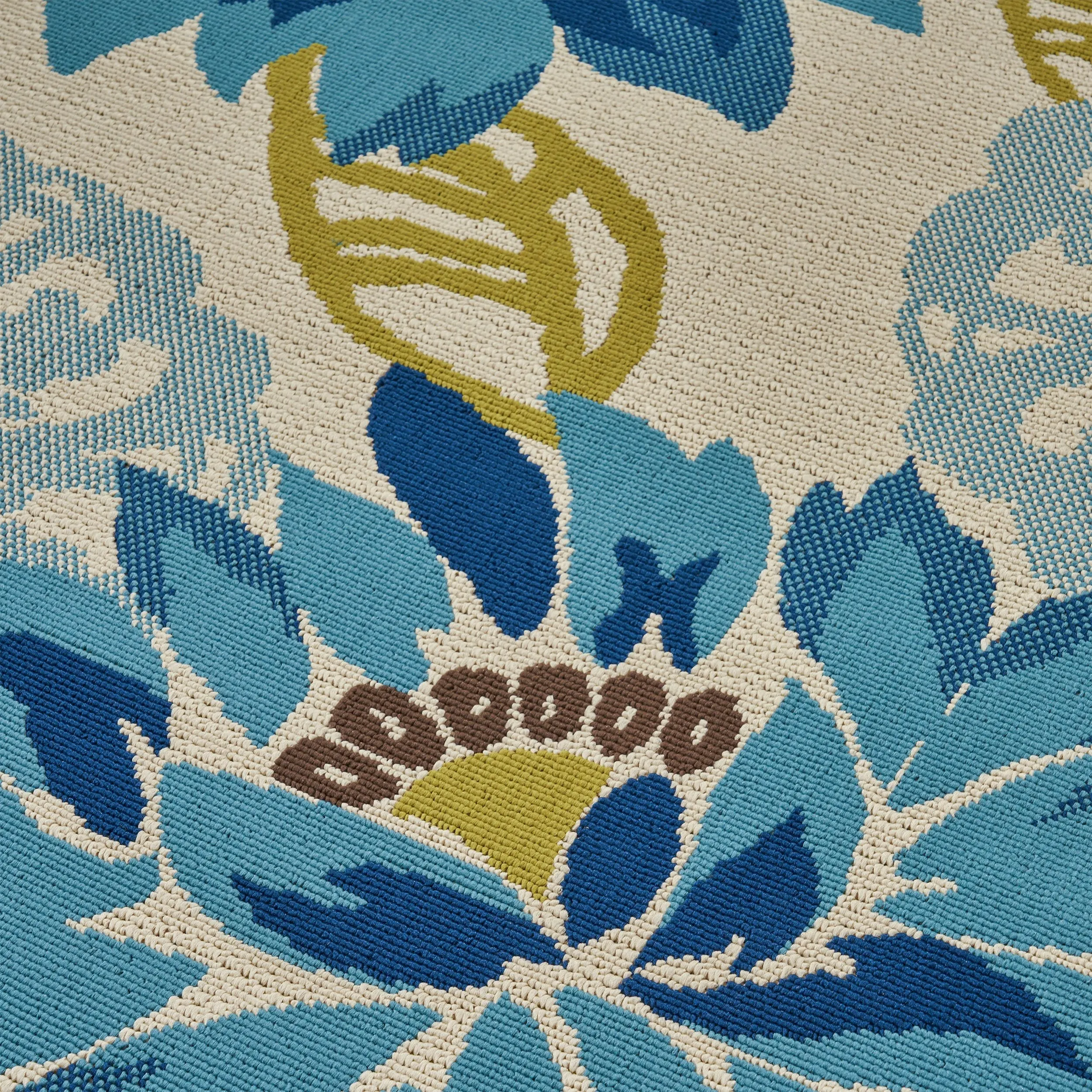 Outdoor Floral Area Rug - NH135803