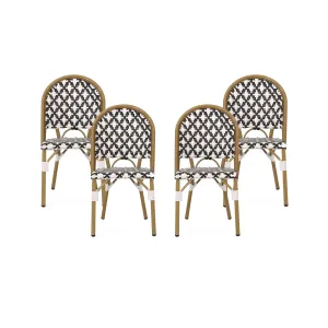 Outdoor French Bistro Chair (Set of 4) - NH062313 patio chairs, outdoor seating