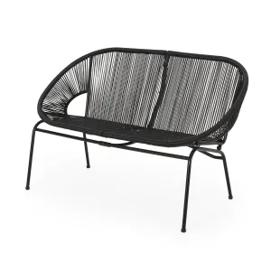 Outdoor Hammock Weave Loveseat Bench - NH225313 patio chairs, outdoor seating