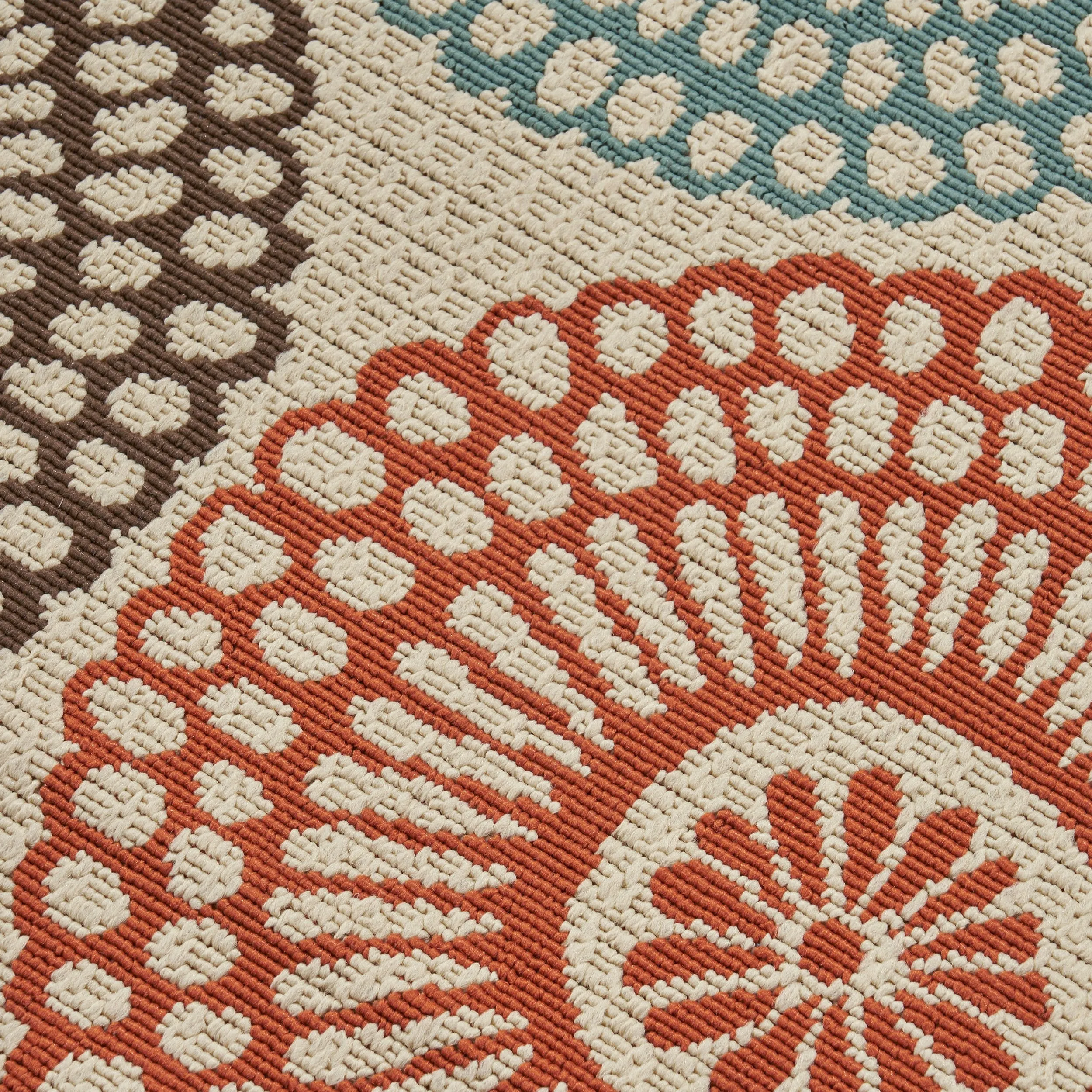 Outdoor Medallion Area Rug - NH295803