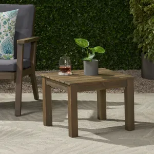Outdoor Mid-Century Modern End Table - NH841213 patio chairs, outdoor seating