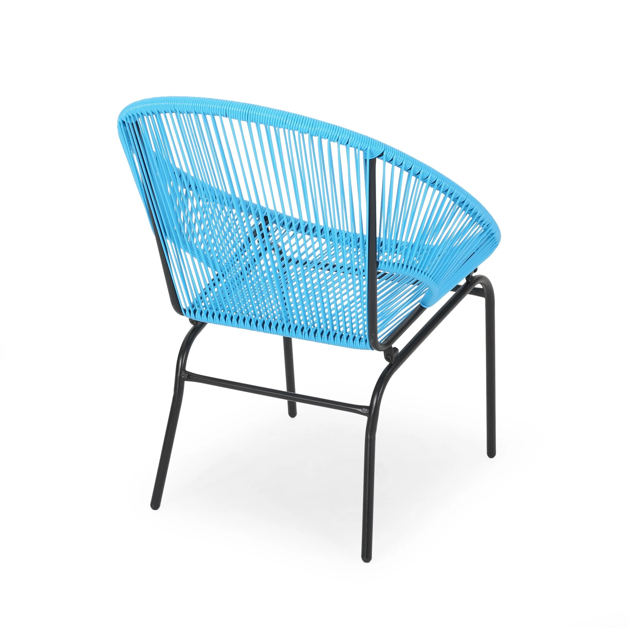 Outdoor Modern 2 Seater Faux Rattan Chat Set - NH280113
