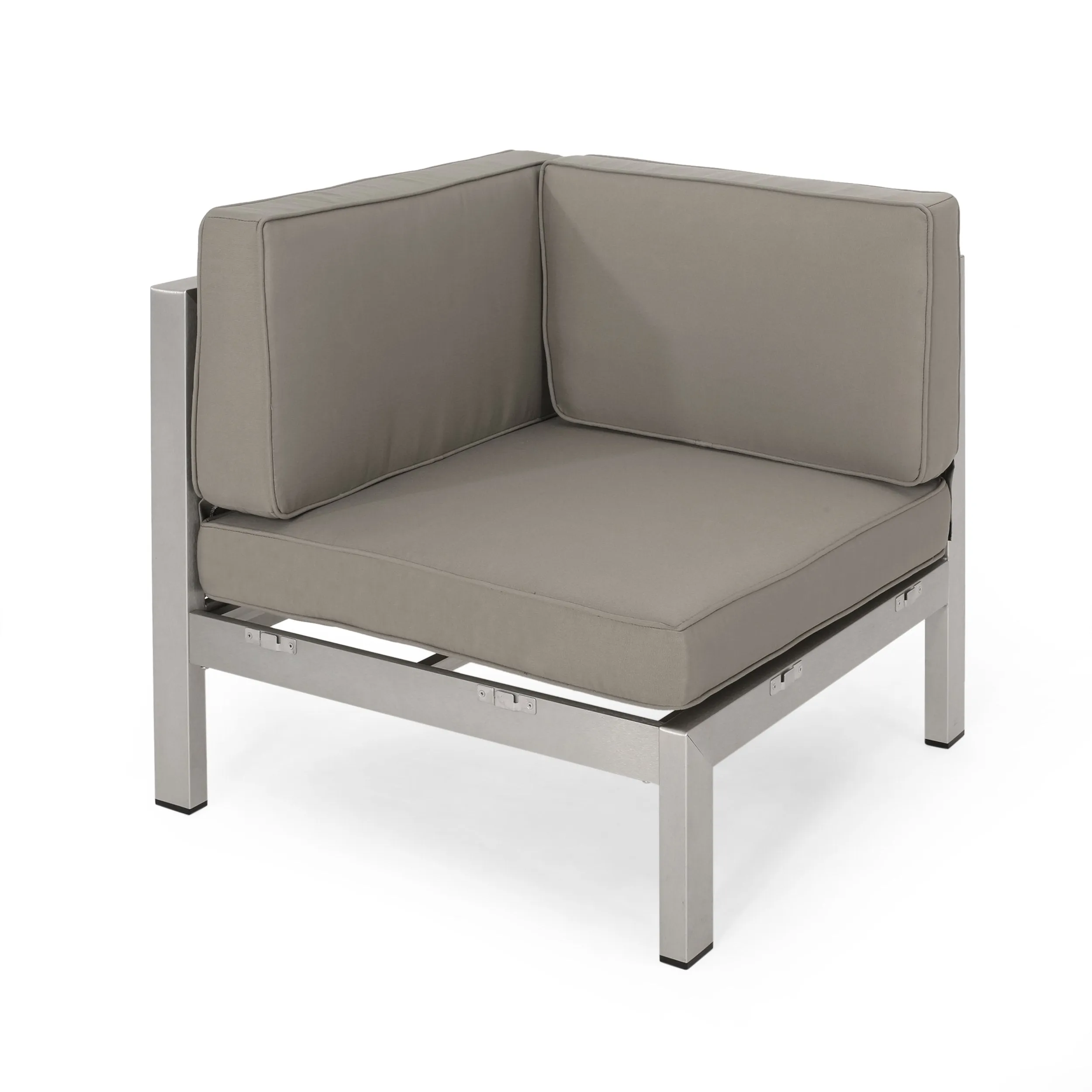Outdoor Modern 5 Seater V-Shaped Sectional Sofa Set - NH207113