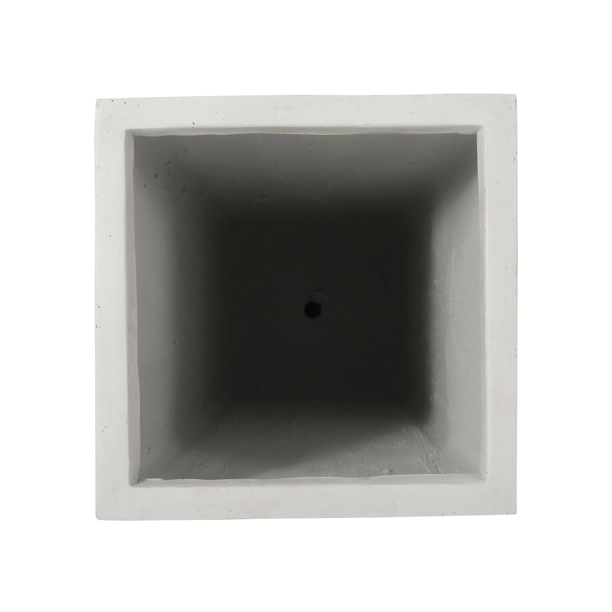 Outdoor Modern Cast Stone Planters (Set of 2) - NH147413