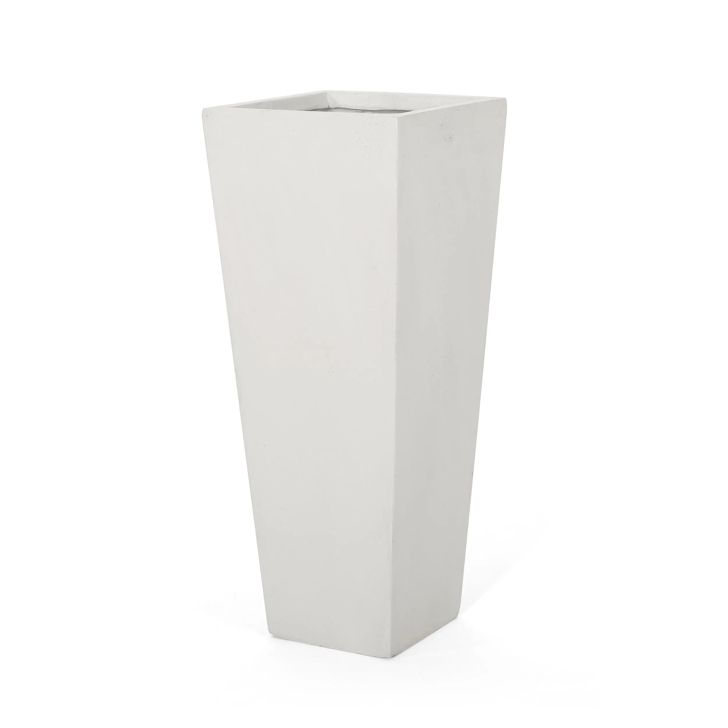 Outdoor Modern Cast Stone Planters (Set of 2) - NH147413