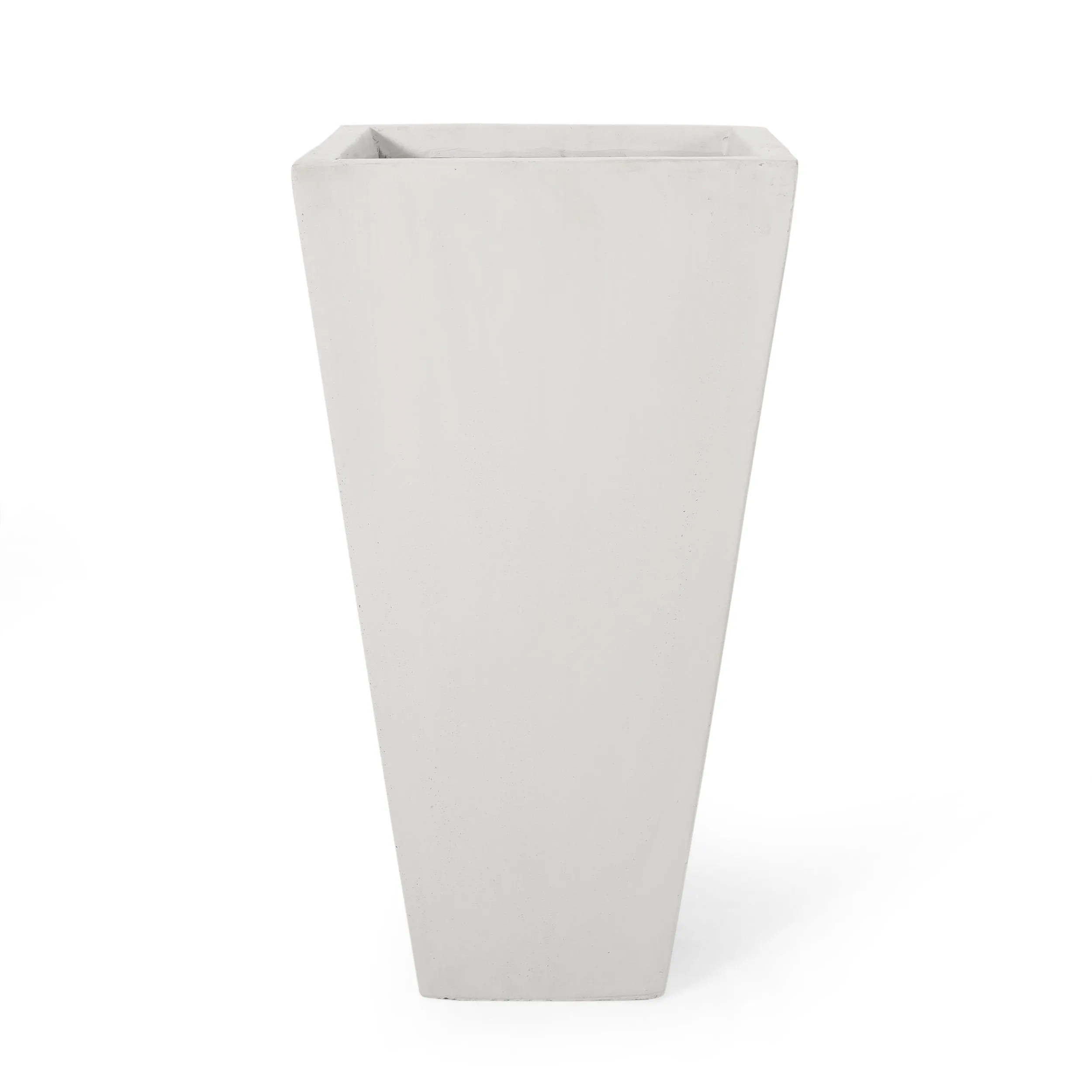 Outdoor Modern Cast Stone Planters (Set of 2) - NH147413
